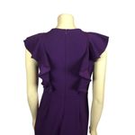 Boutique Ruffle Wide Leg Romper Jumpsuit Fancy purple in size small Photo 7