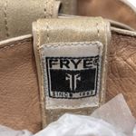 Frye Billy Ivory-Yellow Short Cowgirl booties size US 5.5 Photo 1