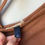 Universal Threads Universal Thread Linen Brown Tan Jumpsuit Medium Photo 5