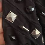 Warehouse Ladies Black Studded Beaded One Photo 14