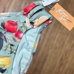 Kona Sol Womens Small Double Tab Medium Coverage Hipster Bikini Bottom Beachwear Photo 6