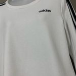 Adidas Womens White Climalite Crewneck Photo 2