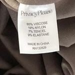 Privacy Please Cassiar Dress In Army Bodycon Jersey Knit Mini Mocha Mousse Small Photo 4