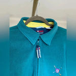 Bugle Boy Vintage  Fleece Jacket Gorpcore Granola Quiet Luxury Old Money Academia Photo 3