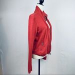Lucky Brand Coral Moto Jacket Size L Photo 3