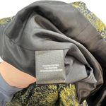 Lafayette 148 New York Navy Blue Green Jacquard Single Button Blazer Size 6 Photo 11