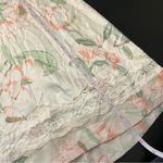 Cassandra Intimates Babydoll Floral Lace Slip Nightgown Large White Photo 10