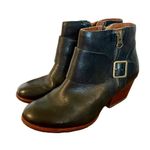 Kork-Ease  Morosita block heel full grain leather black booties size 6 Photo 0