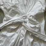 ZARA Front Toe White Button Up Dress Photo 9