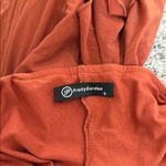 Pretty Garden Elegant Rust Evening Gown Photo 4