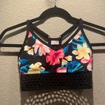 PINK - Victoria's Secret Victoria’s Secret PINK Ultimate Lightly Lined Sports Bra Tropical Floral Mesh XS Photo 0