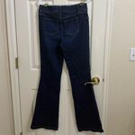Spanx  Midnight Blue Flare Bell Bottom Jeans Pull On Size Large Photo 4