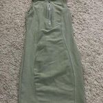 Pretty Little Thing  mint zipper bodycon dress size 6 Photo 0