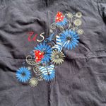 Holiday Editions USA floral T shirt Size XL Photo 4