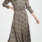 Equipment Lenora Leopard Midi Dress Photo 1