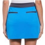 Callaway NWT Womens 16" Color Block Blue Gray Wrap Golf Skort M Photo 1