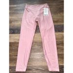 Lululemon Wunder Under Senseknit High Rise 25” Pink Haze Size 10 NWT Photo 2