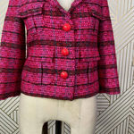 Kate Spade  New York Pink Magenta Tweed Blazer‎ Photo 2