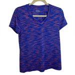 Bcg  BLUE SPACE DYE V-NECK ACTIVE TEE Photo 0