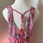 Coco reef EUC  Cover‎ Up Tangerine Dress with Front Side Tie, S Photo 7