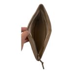 VINTAGE Taupe color Snakeskin and Leather Purse Brown Photo 6