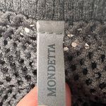 Mondetta  gray open knit back long sleeve athletic shirt Photo 3