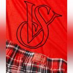 Victoria's Secret  Flannel Jogger Tee-Jama Set Photo 3