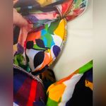 Oscar de la Renta Vintage Swimwear Tropical Floral Cover Up Size Medium 80’s Photo 5