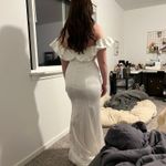 SheIn White Off-Shoulder Dress Photo 2