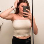 Forever 21 Cream Tube Top Photo 0