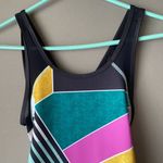 FILA 's Sport sz S multicolor green pink fitness workout top Photo 6