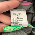 Cray Silver Black Strapless Bow Dress Size M Silver Size M Photo 5