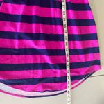 Lilly Pulitzer  Pink Blue Striped Long-sleeved Preppy Beckett Dress Small Photo 6