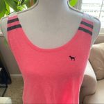 PINK - Victoria's Secret PINK Victoria Secret Hot Pink stripe Tank Sz L/G Photo 2