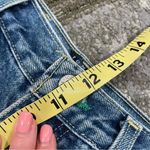 Tommy Hilfiger Vtg Y2K  Distressed Jeans Sz 6 Back Logo Patch Straight Leg Photo 12