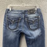 Miss Me  Low Rise Bootcut Jeans Rhinestone Flap Pockets Western Women 29 x 33.5 Photo 1