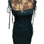 Skylar + Madison  Mini dress Forest Green Print size medium Photo 0