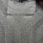 Belldini Dark Gray Open Front Waterfall Cardigan L Mixed Knit Lightweight Size L Photo 4