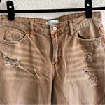 Vervet By Flying Money Women’s Distressed Crop‎ Autumn Denim Jeans Size 29 Brown Photo 3
