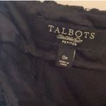 Talbots - Elegant Black Lace Pencil Skirt size 0P fully lined hidden back zipper Photo 5