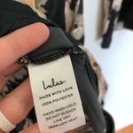 Lulus Prairie Daydream Washed Navy Blue Floral Print Romper Long Sleeves XS Photo 8