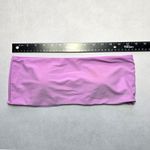 Purple Bandeau Stretch Swim Sports Bra Beach Bralette Bikini Top XL Extra Large Photo 2