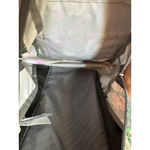 Jansport  Cross Town School Backpack With Front Pocket Grey Bouquet Floral Print Photo 6