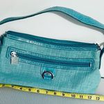 Tommy Hilfiger Clutch Handbag Purse Pocketbook Teal Blue Photo 8
