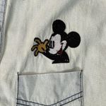 Disney Honey Mickey Mouse Embroidered Denim Sleeveless Shirt Photo 1