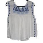 Patrons of Peace  Boho Embroidered Tank Top size Medium Photo 6