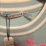 Alice + Olivia Light Apres Sweater with Colorful Beaded Appliqué Photo 2