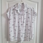 Jane and Delancey Jane & Delancy Women’s All Over Cheetah Striped Blouse NWT Sz M. 6036 Photo 0