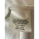 Francesca's Women's Open Back Lace Lined Cap Sleeve Mini Dress White Size XS Photo 5