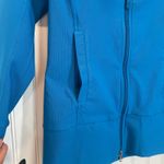 Nike  Women’s Blue Athletic Full Zip Sweatshirt Jacket Size S Sports Athleisure Photo 5